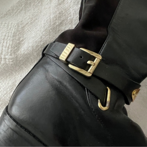 Michael Kors Leather Arley Riding Boots, Size 8 1/2 - Picture 7 of 16